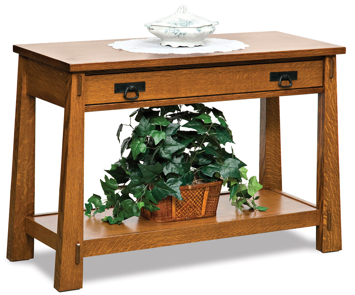 Modesto Open Sofa Table W/Drawer