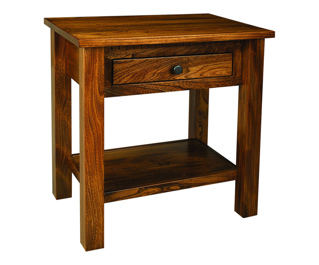 Lindholt Open Night Stand w/ Shelf