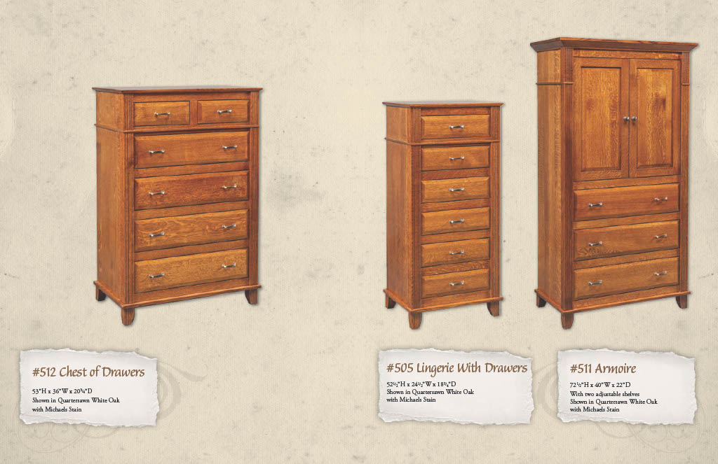 Arlington 3 Drawer Night Stand