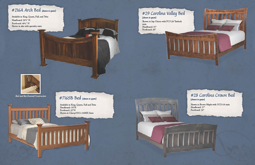Antique Mission Bed