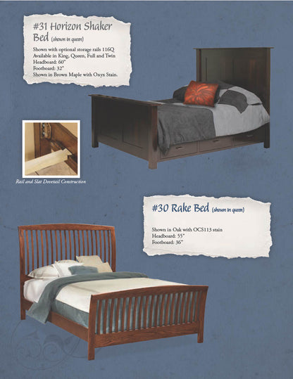 Antique Mission Bed