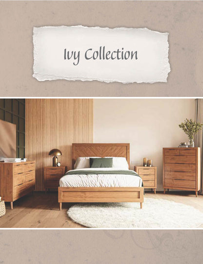 Ivy 3 Drawer Night Stand