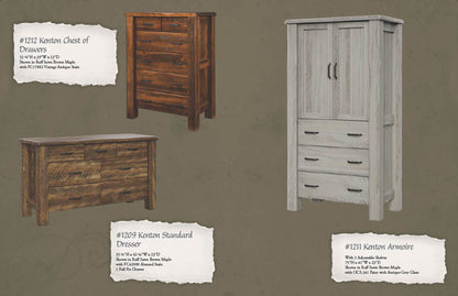 Kenton 3 Drawer Night Stand