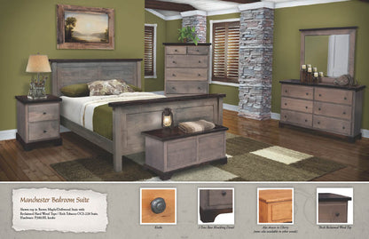 Manchester Standard Dresser with Medium Beveled Mirror