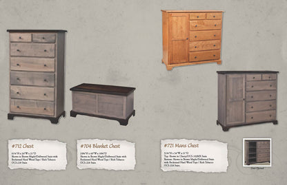 Manchester 2 Drawer Night Stand