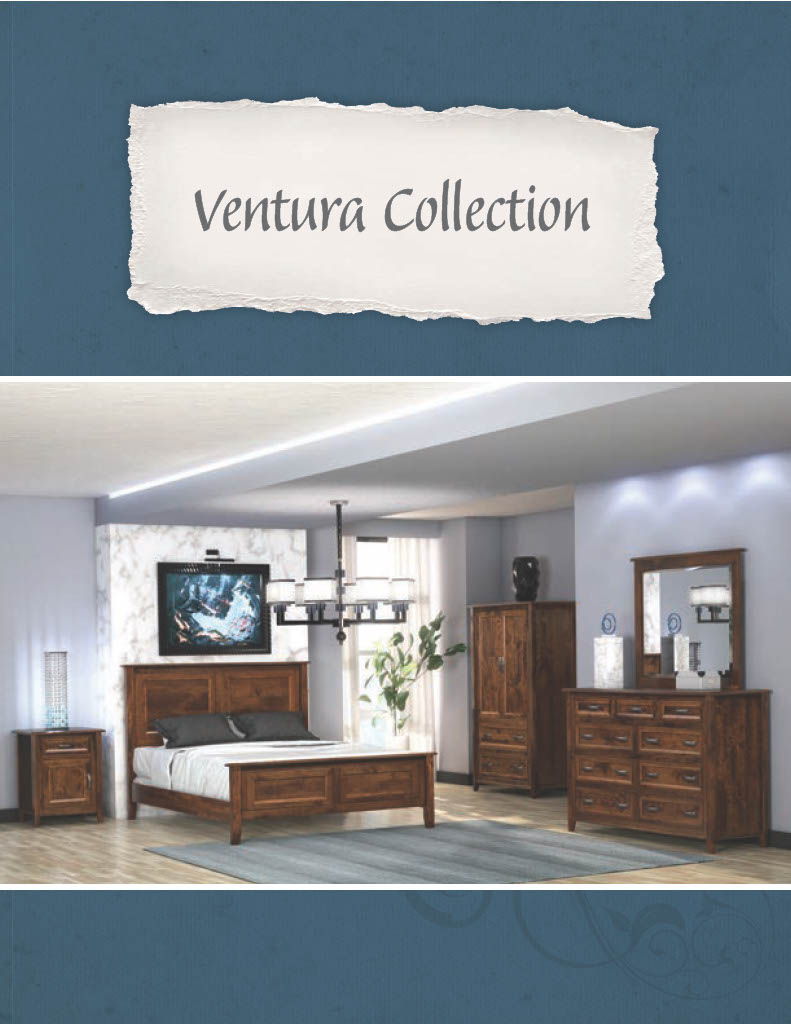 Ventura High Dresser with Beveled Mirror