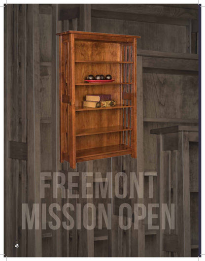 Freemont Open Mission 48" Open Bookcase