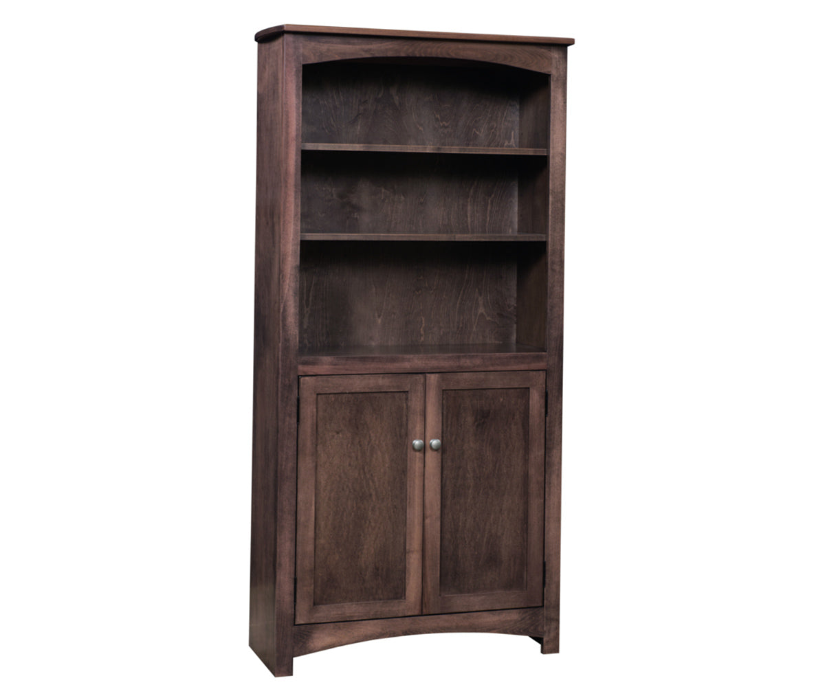 Apple Creek 36" Bookcase with Doors