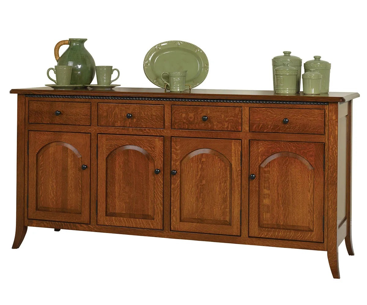 Bunker Hill 4-Door Buffet with Optional Hutch