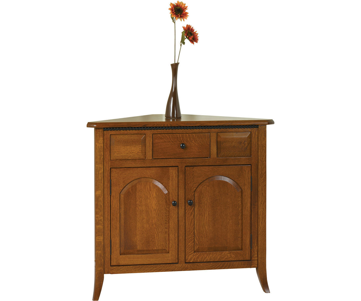 Bunker Hill Corner Buffet with Optional Hutch