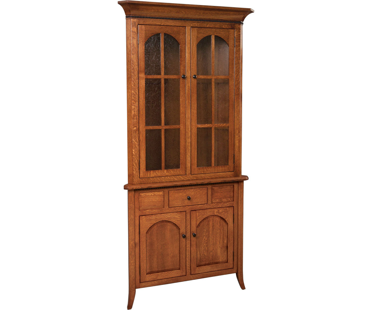 Bunker Hill Corner Buffet with Optional Hutch