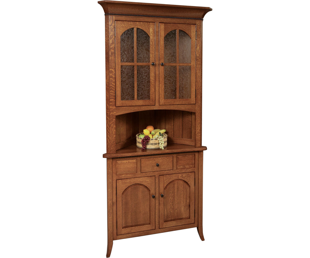Bunker Hill Corner Buffet with Optional Hutch