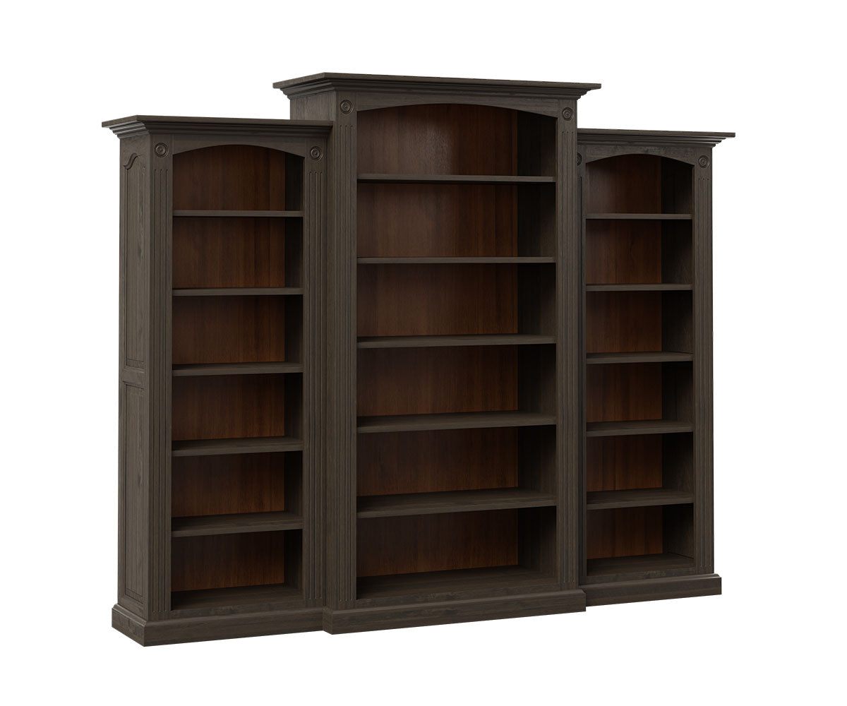 5-Shelf Deluxe Bookcase