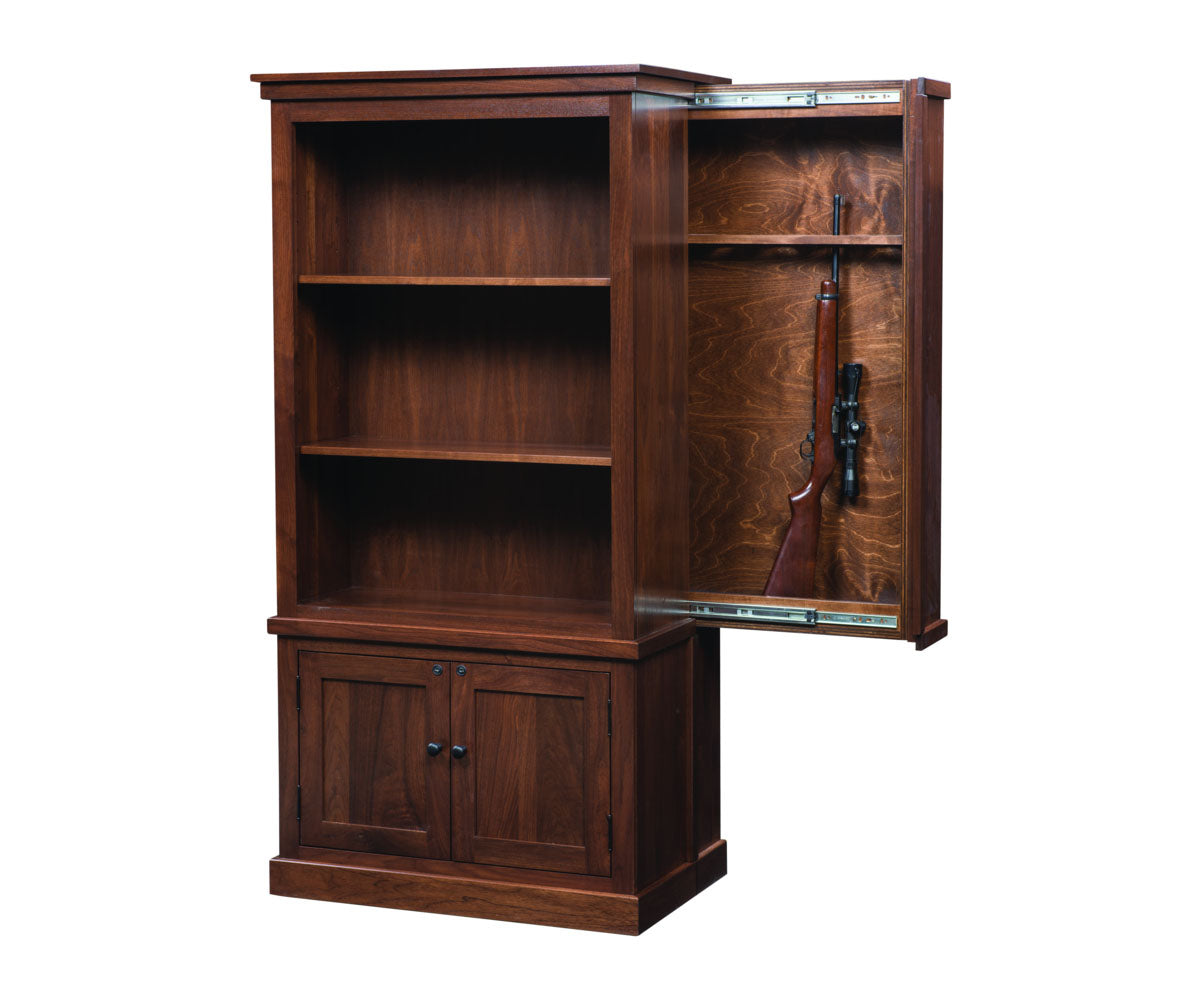 Cambridge 6 Gun Bookcase Cabinet