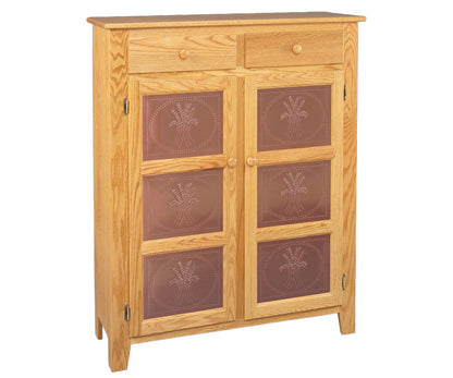 Pie Safe with Copper Panels
