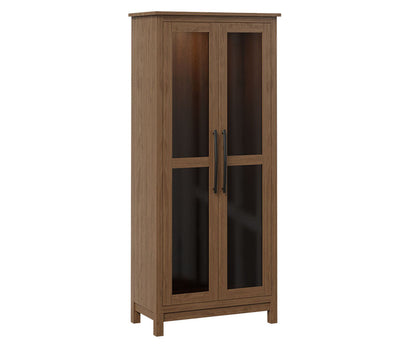 Glass Door Pantry Cupboard