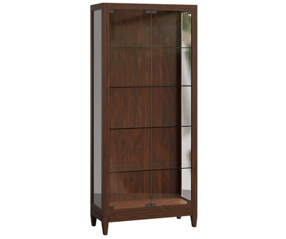 Stonehenge 32" Glass Door Display Cabinet Curio