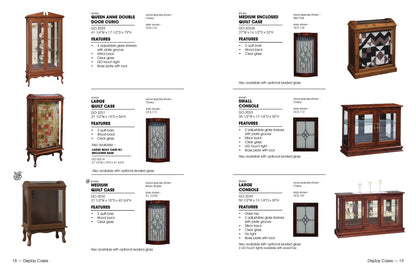 Large Quilt Case Curio
