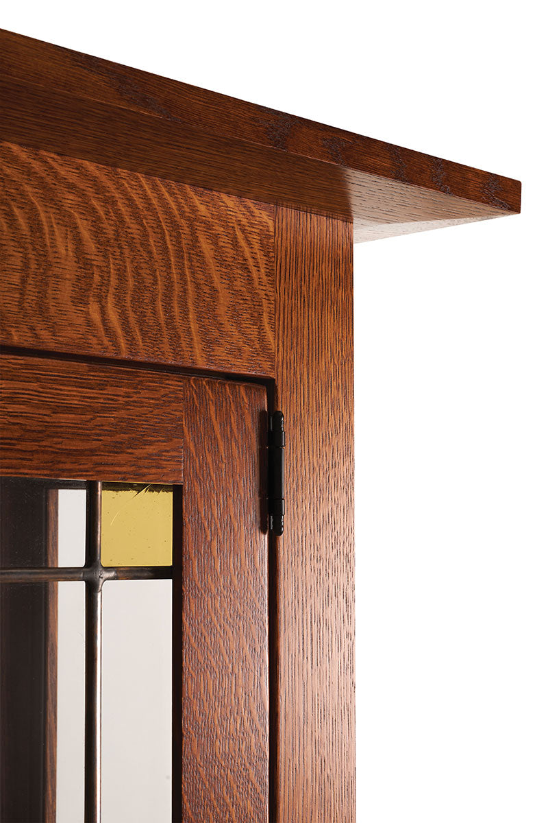Mission Arts & Crafts Curio Cabinet