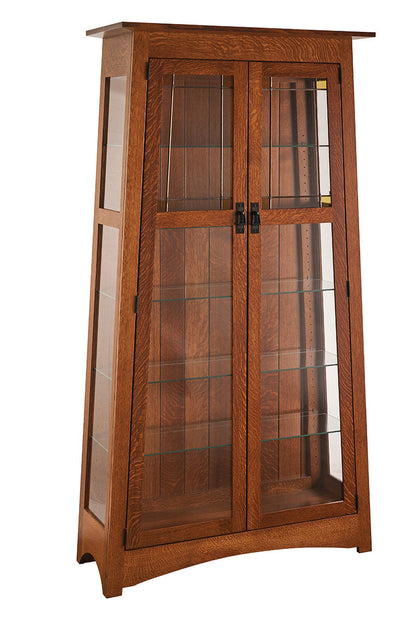 Mission Arts & Crafts Curio Cabinet