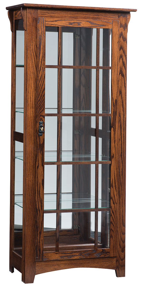 Mission Single Door Curio