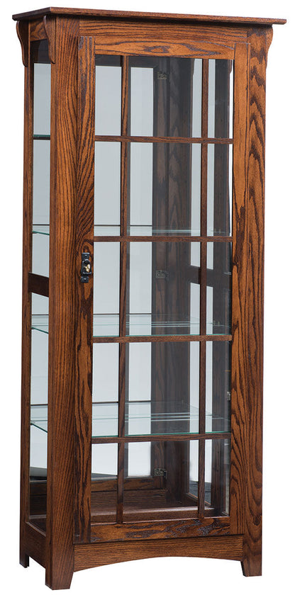 Mission Single Door Curio
