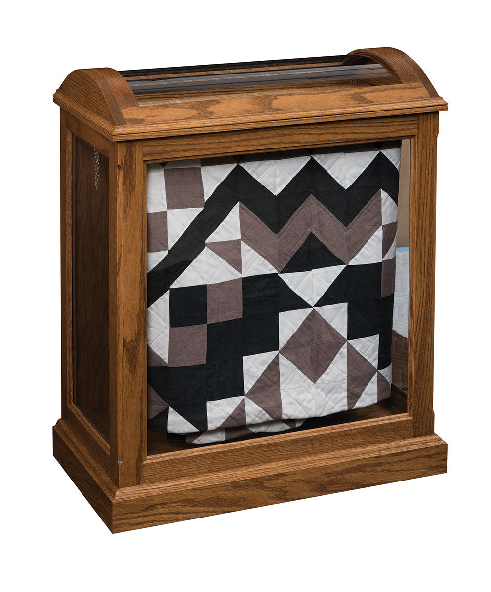 Medium Enclosed Quilt Case Curio