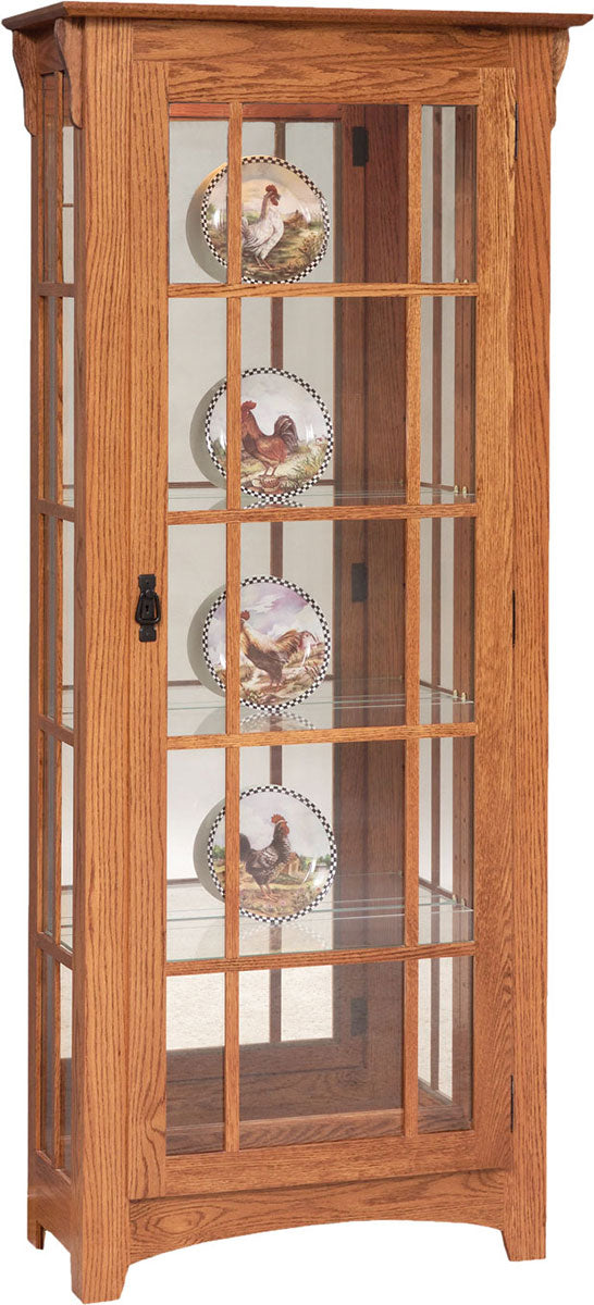 Mission Single Door Curio