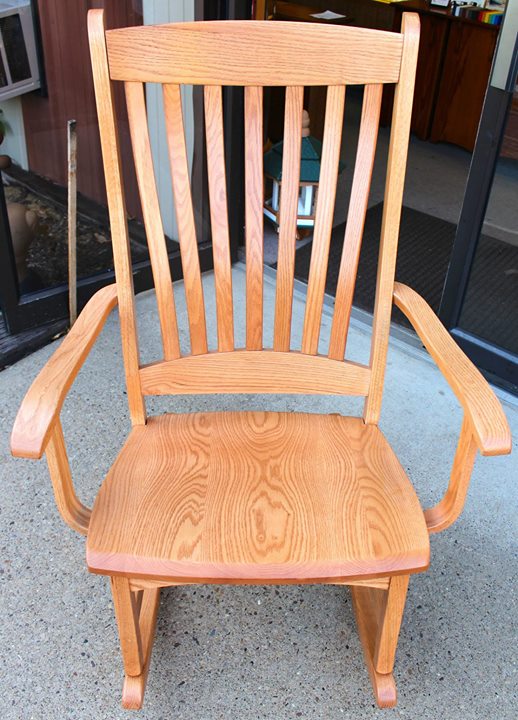 High Back Rocker – Amish Traditions