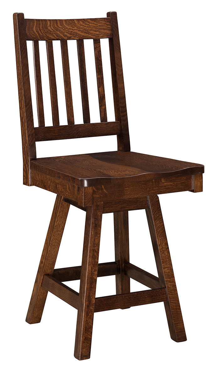 94-A Mission Swivel Bar Stool