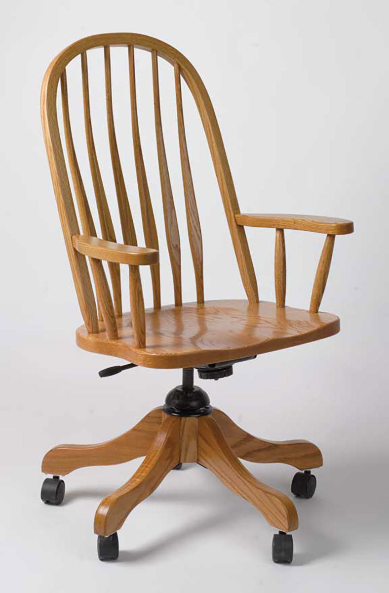 Bent Back Desk Chair
