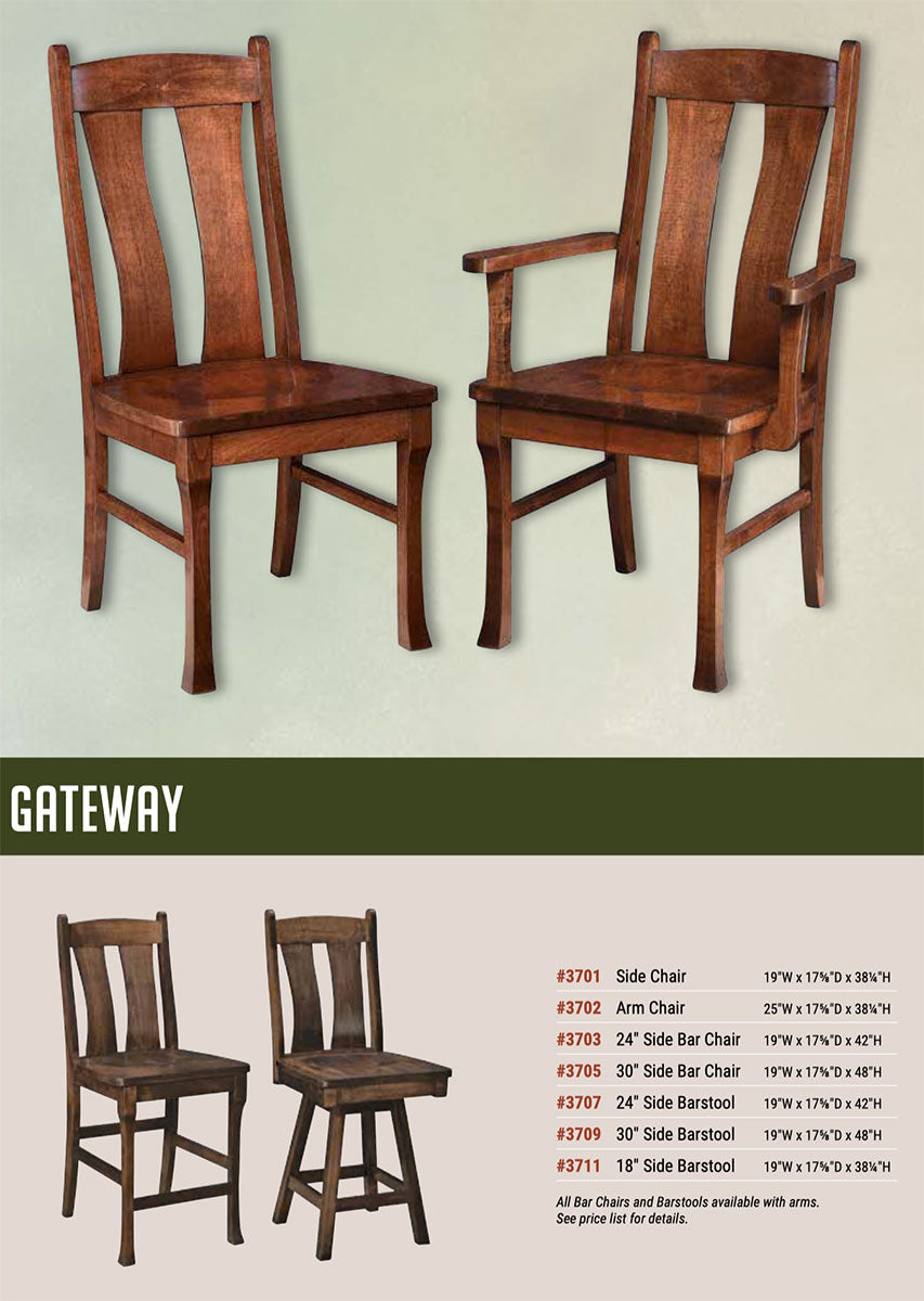 Gateway Swivel Bar Stool