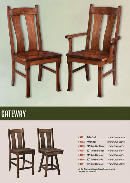 Gateway Swivel Bar Stool
