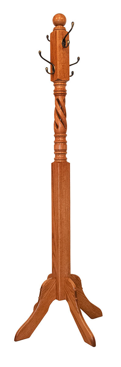 Hollow Spiral Coat Tree