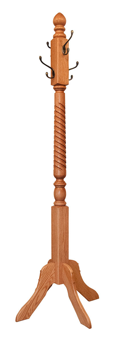 Rope Twist Coat Tree – Amish Traditions
