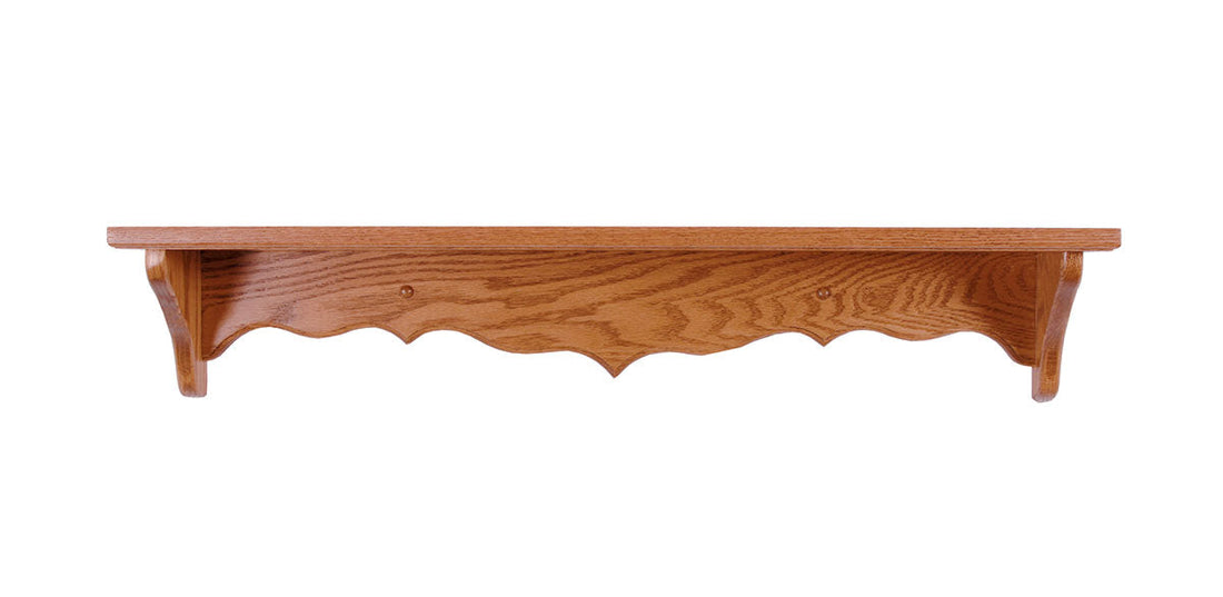 Curved Back Shelf
