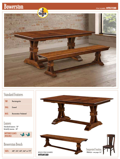 Bowerston S Double Pedestal Table