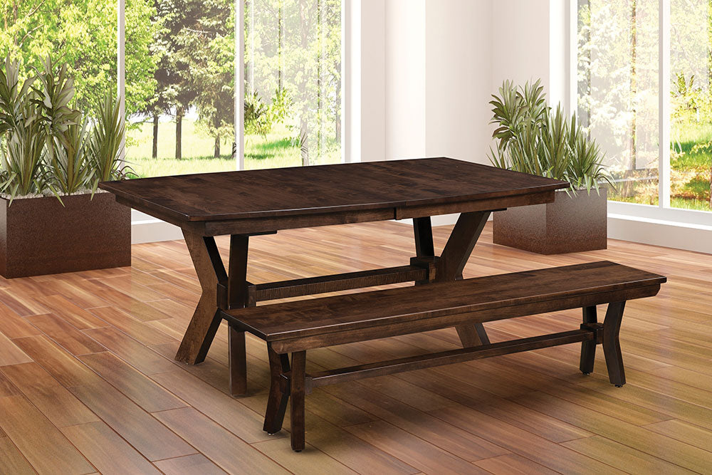 Bradley Double Pedestal Table