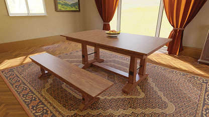 Carla Elizabeth S Double Pedestal Table