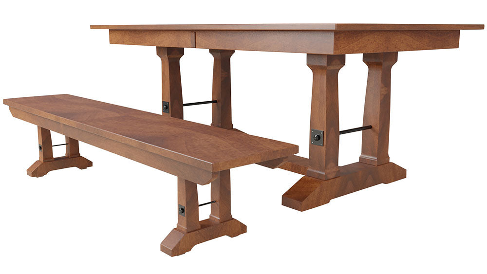 Carla Elizabeth S Double Pedestal Table