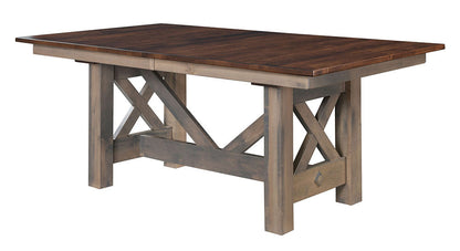 Coastal Double Pedestal Table