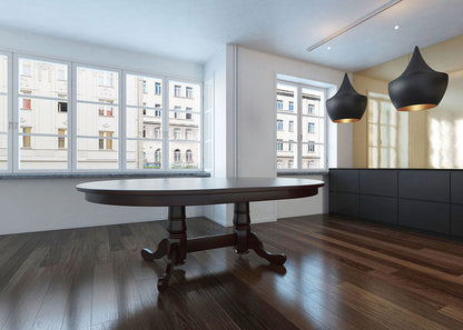 Colonial Double Pedestal Table