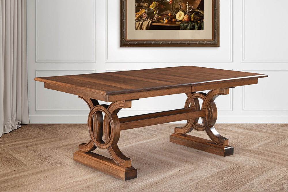 Delta Double Pedestal Table
