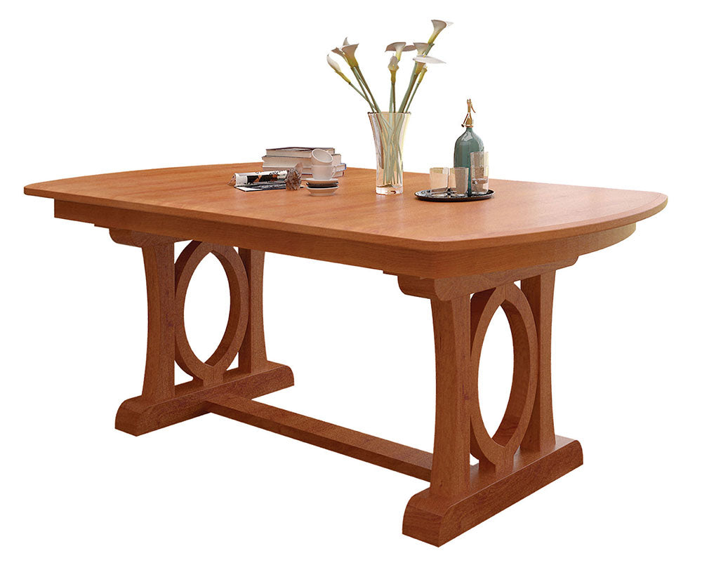 Empire Double Pedestal Table