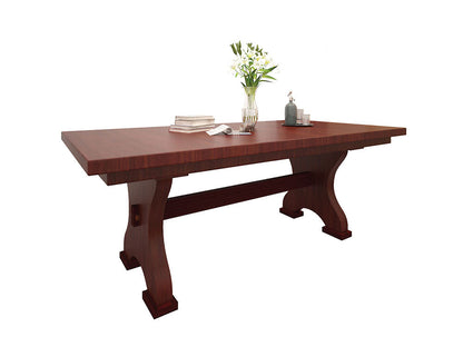 Farmer Double Pedestal Table