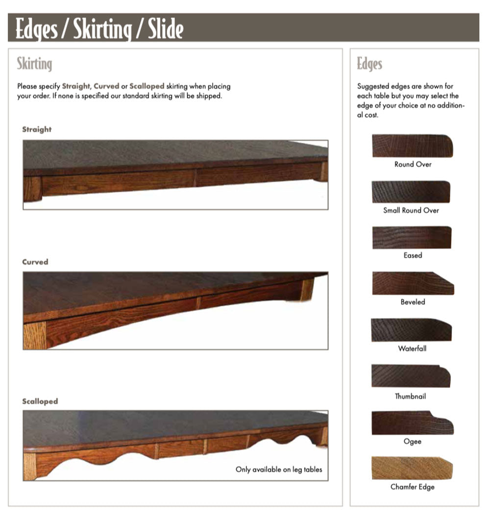 Jessica Double Pedestal Table