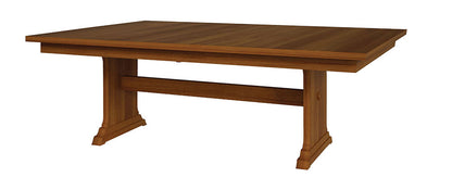 Hoover Double Pedestal Table