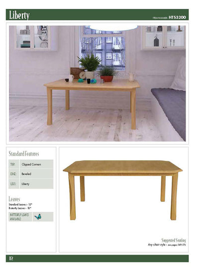Liberty Leg Table