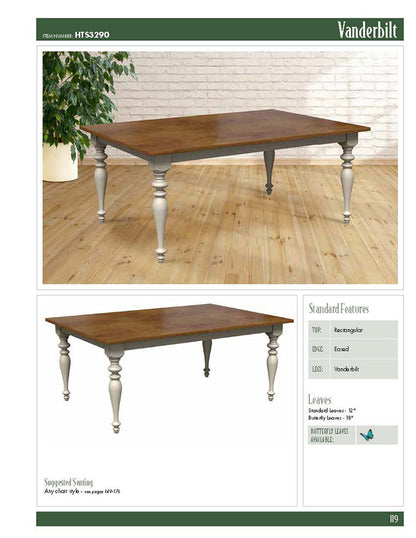 Vanderbilt Leg Table
