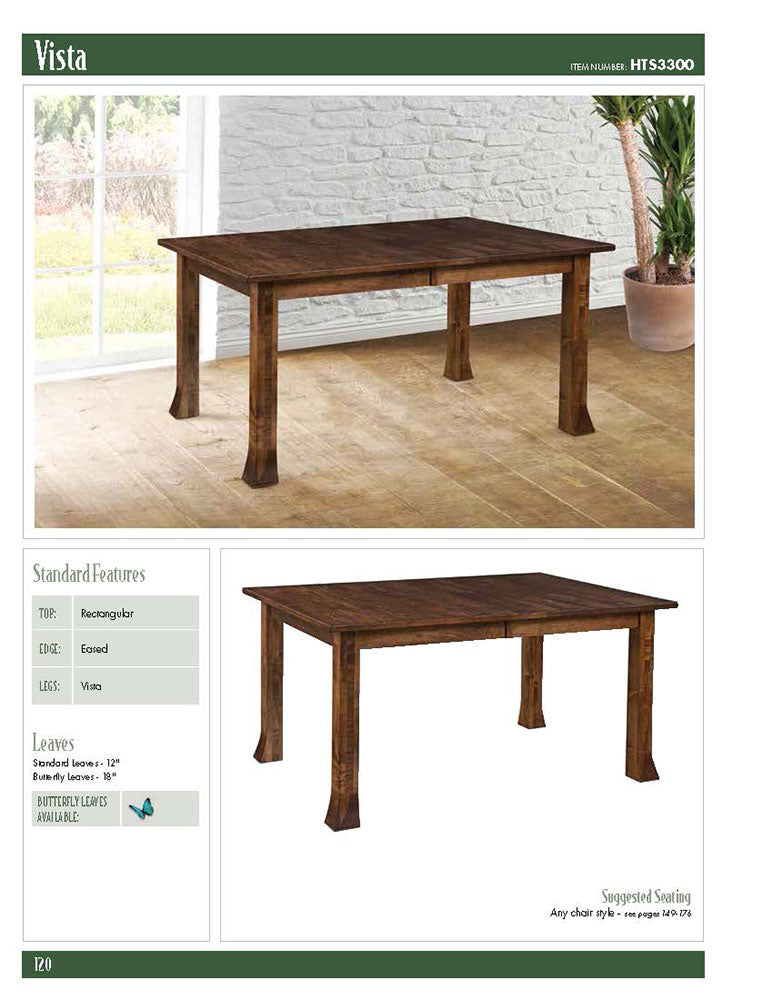 Vista Leg Table
